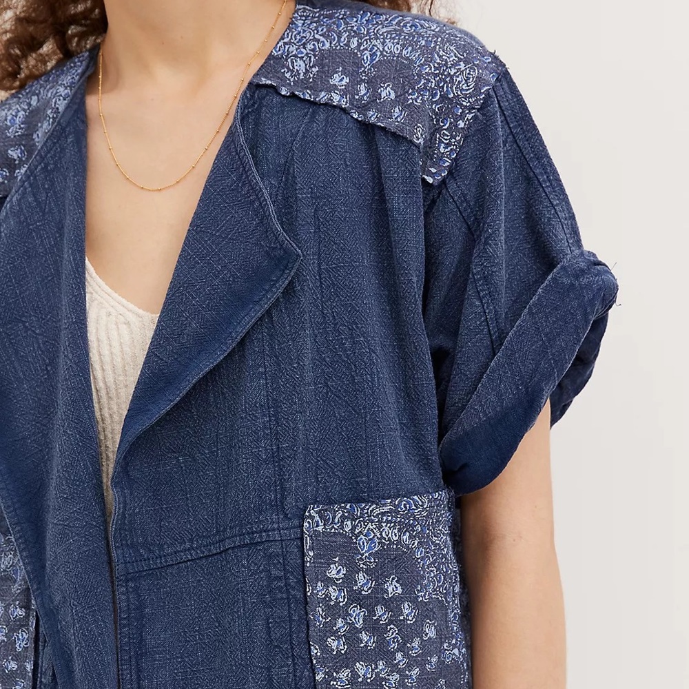 Pilcro Denim Kimono Jacket